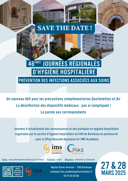 Affiche Journées Hygiène hospitalière PNG