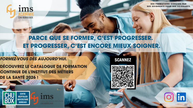 Nouveau catalogue de formation continue de l'IMS Académie 2026 ! 
