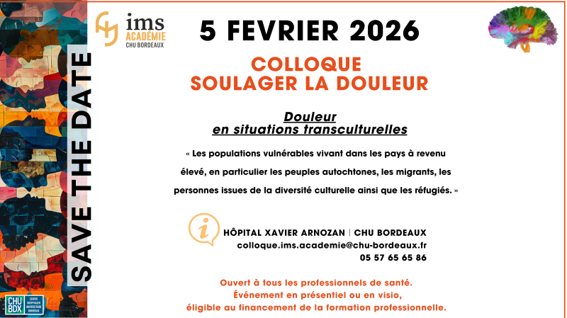 COLLOQUE DOULEUR