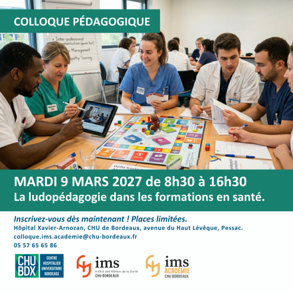 NOUVEAUTÉ 2027 ! COLLOQUE PEDAGOGIQUE