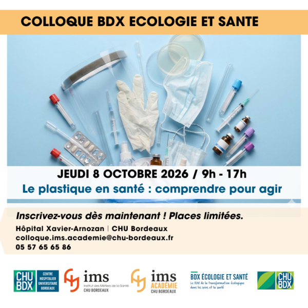 COLLOQUE BDX ECOLOGIE ET SANTE