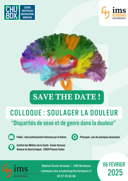 Affiche colloque Douleur