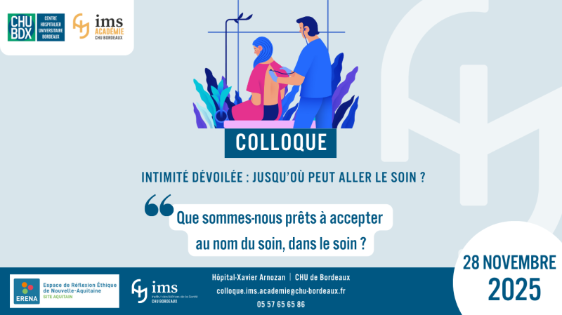 Colloque : Intimité dévoilée : jusqu'où peut aller le soin ?